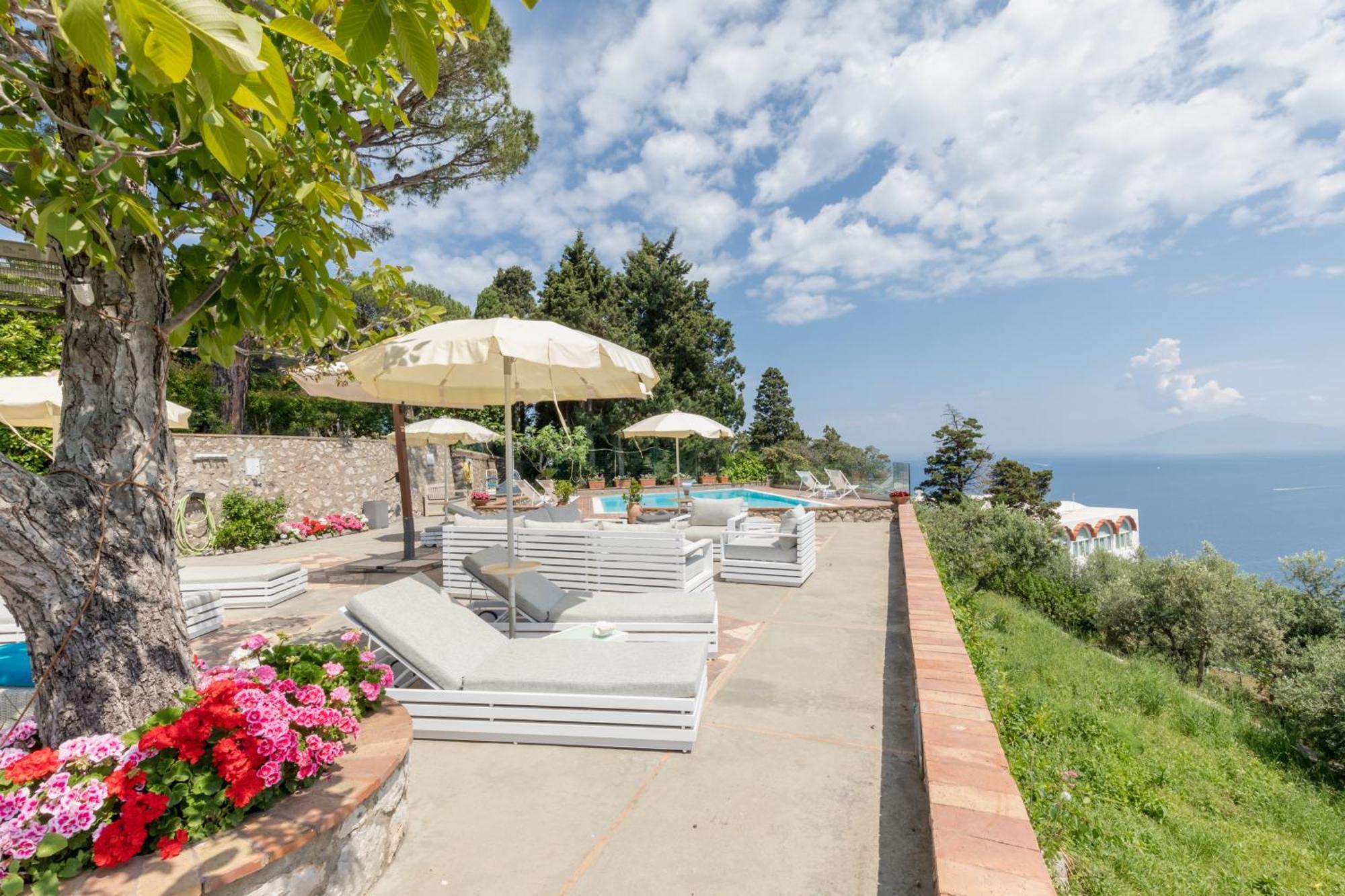 Suite Villa Carolina Capri Exterior foto